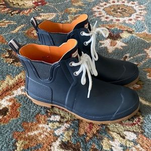 Hunter Sissinghurst Lace Up Ankle Boots